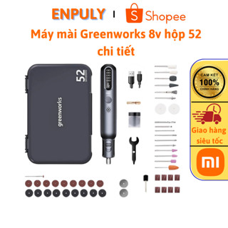 Youpin Greenworks 8V Máy mài khoan mini 52 chi tiết 80W Khắc Mài Không Dây Tốc Độ Biến Đổi Dụng Cụ Điện USB Dụng Cụ Sạc