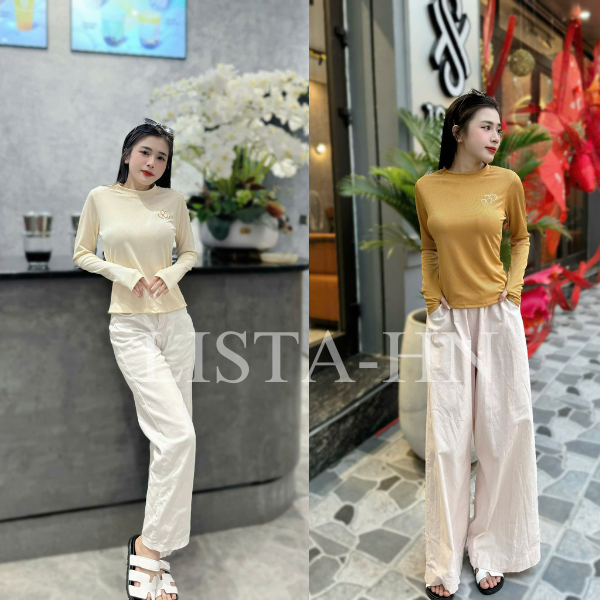 Áo dài tay xỏ ngón - Lista chất liệu tăm hàn ,phù hợp bốn mùa đi chơi ,đi du lịch ,ở nhà .sản phẩm có size từ 38 -78kg | BigBuy360 - bigbuy360.vn