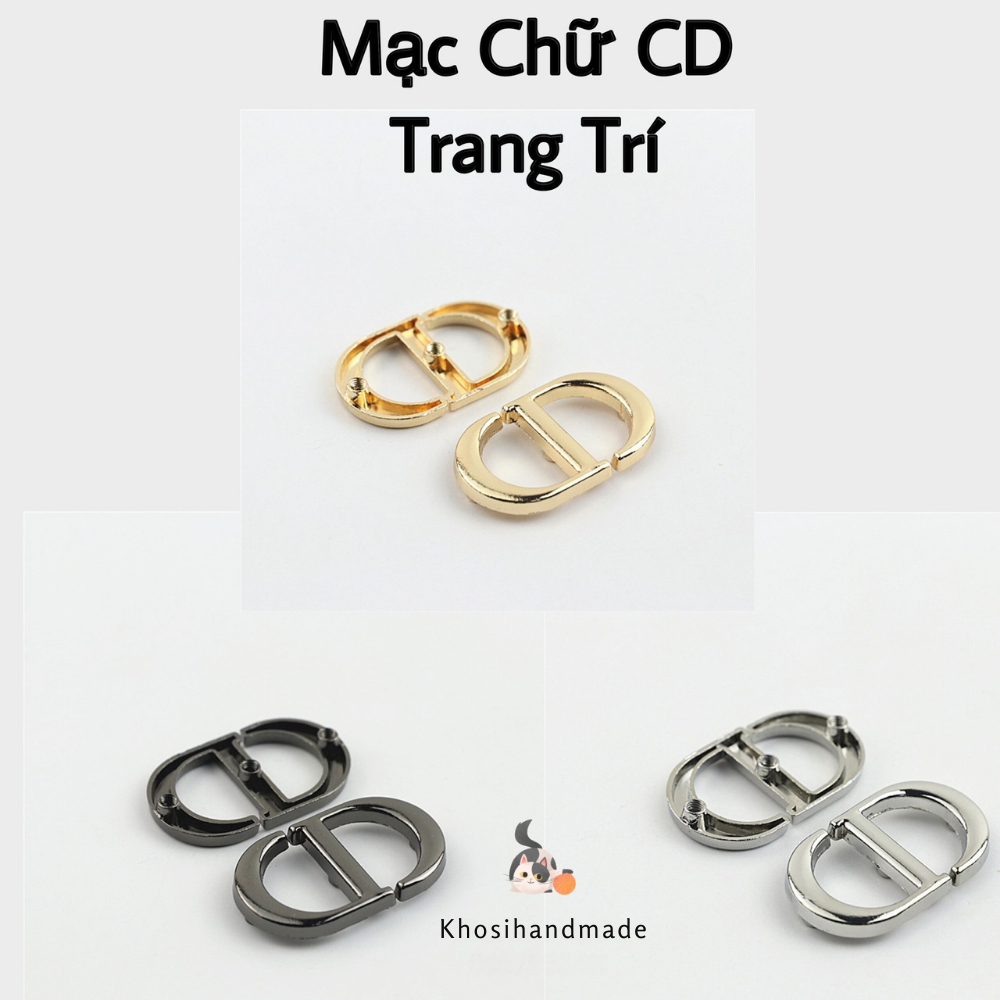 Mạc chữ CD trang trí 15k/ cái