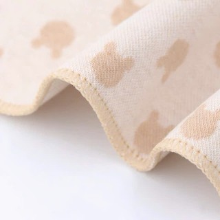 Yếm tam giác cotton organic an toàn cho bé sơ sinh-3 tuổi