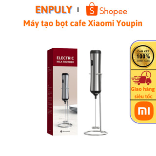  Máy đánh trứng sữa tạo bọt XIAOMI YOUPIN sạc điện dành cho pha cà phê chất lượng cao lực đánh mạnh 