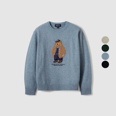 Áo Sweater WHO.A.U Steve Premium Jacquard Sweater_WHKAE4T11U