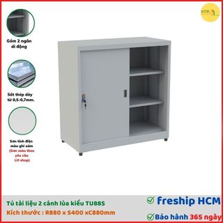[FREESHIPHCM] Tủ tài liệu 2 cánh lùa kiểu TU88S