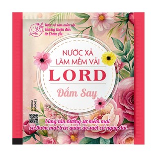 1 Dây 12 gói Xả vải Lord Đắm Say, gói 20ml ( 1 thùng 30 dây )