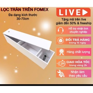 Lọc Tràn Trên Bể Cá - Chất Liệu Fomex 5li-8li kích thước từ 30-80cm