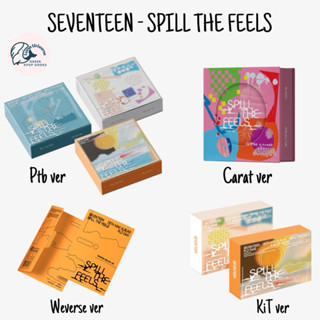 Bộ ảnh Album SEVENTEEN - SPILL THE FEELS nguyên seal chính hãng đủ ver