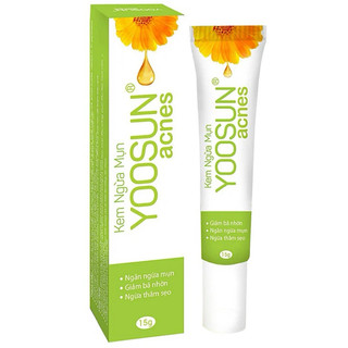  Kem Yoosun Acnes ngăn ngừa và làm giảm mụn kiểm soát bã nhờn làm mờ thâm sẹo  15g  