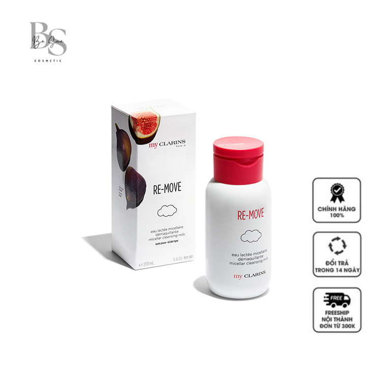 Sữa Rửa Mặt & Tẩy Trang Clarins My Clarins RE-MOVE Micellar Cleansing Milk