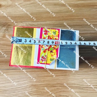 {1 xấp} Giấy cúng vàng bạc 2 đầu lớn bạc lớn