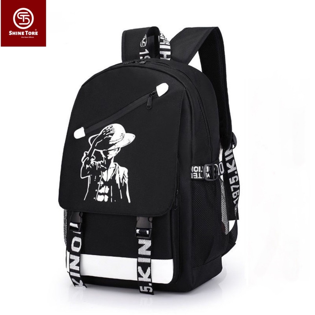 Ba lô học sinh cấp1,cấp2 , cấp 3 in hình LUPHI và BOY MUSIC SHINE TORE ST -300