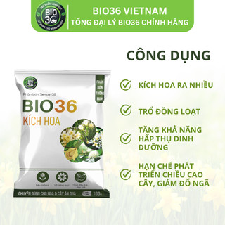 [Bio36 Chính Hãng] Bio 36 Siêu Kích Hoa Chuyên Dùng Cho Hoa Và Cây Ăn Gói 100g