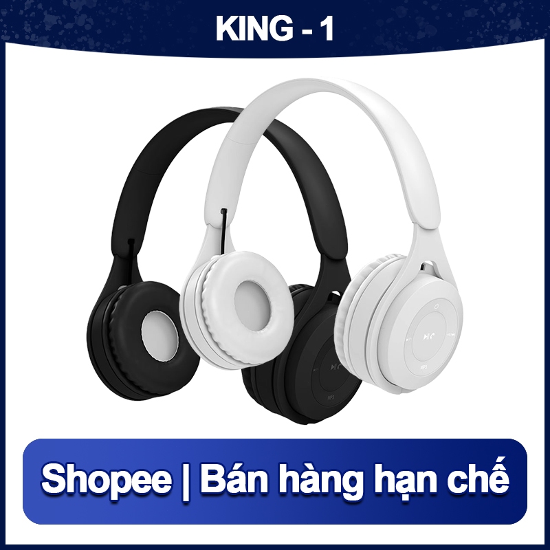 Tai Nghe Bluetooth Gaming Có Mic Âm Thanh Nổi Hifi Headphone Không Dây Bluetooth Chơi Game, Học Onli