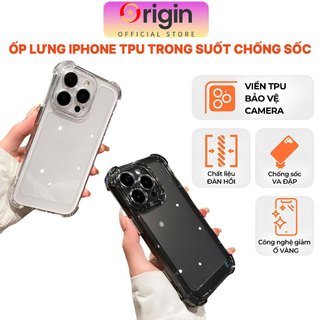 Ốp iPhone chống sốc dành cho ip 16 pro max 17 Pro max 15 Pro max 14 pro max 14plus 11 12 13 pro max 7 8 plus Xs Max [CS]