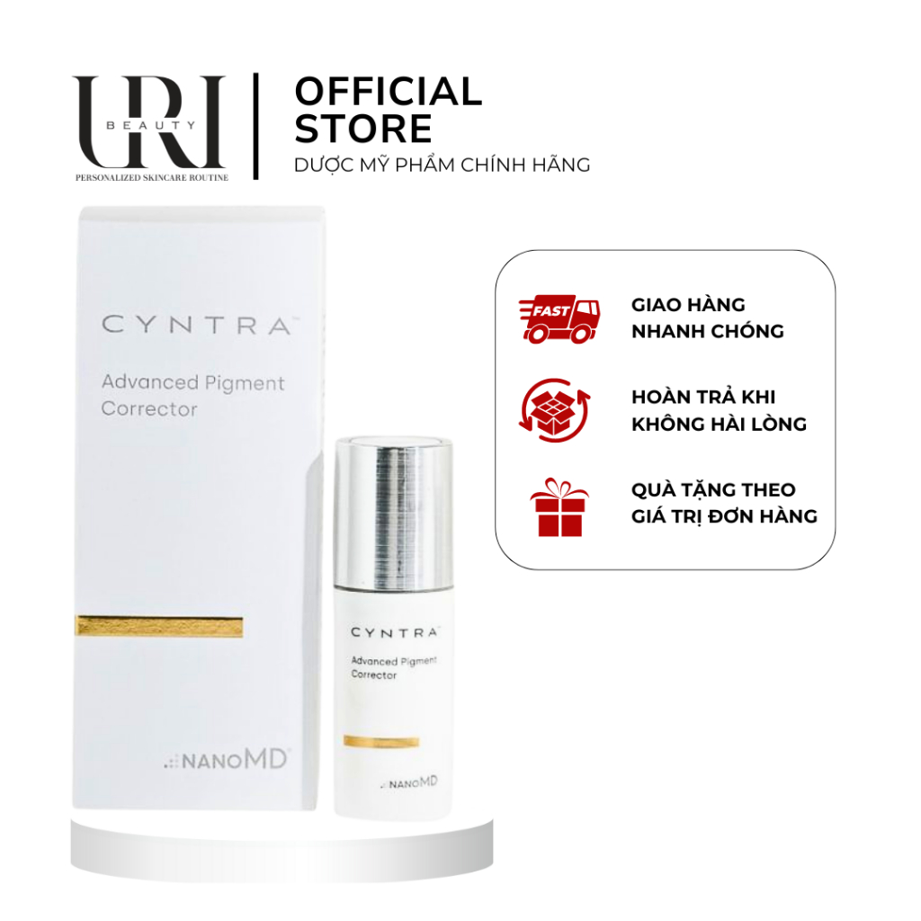 [Chính hãng] Kem trắng da, hỗ trợ giảm nám NanoMD Cyntra Advance Pigment Corrector 20ml