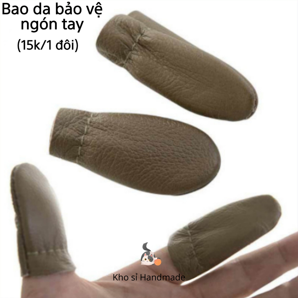 Bao da bảo vệ đầu ngón tay (1 đôi)