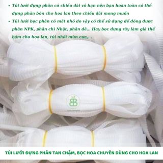 Túi Lưới  Đựng Phân Dê, Phân Tan Chậm Cho Lan - 1 Mét