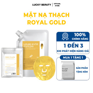 Mặt nạ thạch Dermabell Royal Gold Modeling mask giúp da trẻ hóa, săn chắc tăng độ đàn hồi 1000g