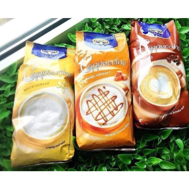 Đồ uống Cafe Kruger Cappuccino của Đức 500 gam
