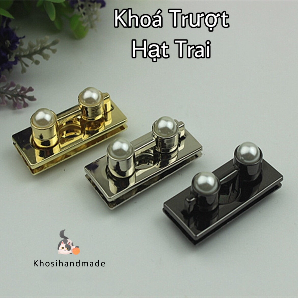 Khóa trượt hạt trai (55k/cái)