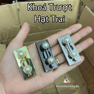Khóa trượt hạt trai (55k/cái)