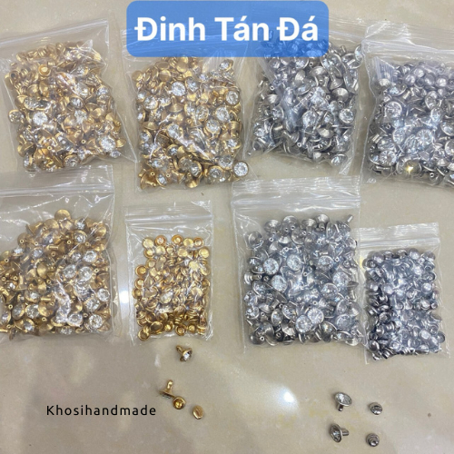 Đinh tán đá trang trí (10k/10 bộ)