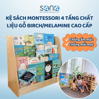  Kệ sách Montessori CAO CẤP Sono 