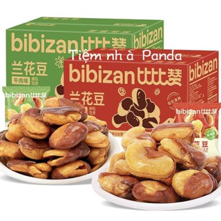  Đậu Tằm Rang Tẩm vị BiBizan rang giòn thơm ngon 400g 
