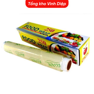 Màng bọc thực phẩm Ringo 250 wrap dùng để bọc thức ăn an toàn cho sức khỏe