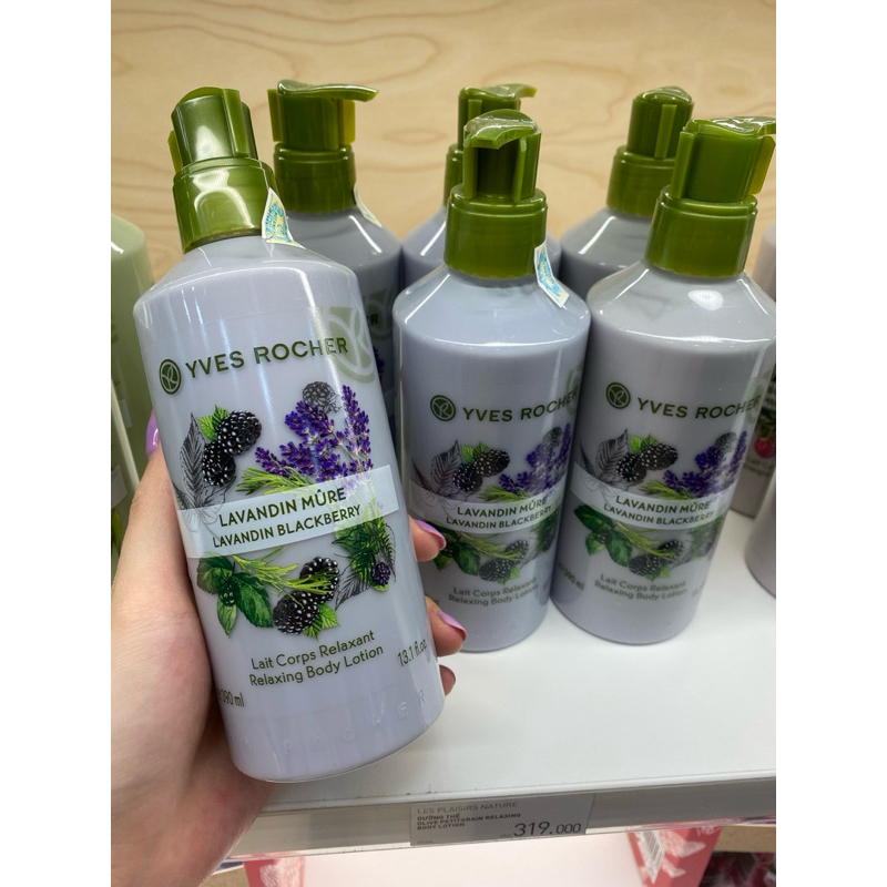 Dưỡng thể hoa Oải Hương Yves Rocher 390ml - sản phẩm có tem chính hãng
