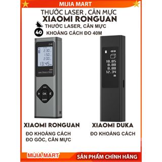 Thước đo laser Xiaomi. Máy đo khoảng cách laser, Màn hình oled cảm ứng, 18 chế độ đo 40M