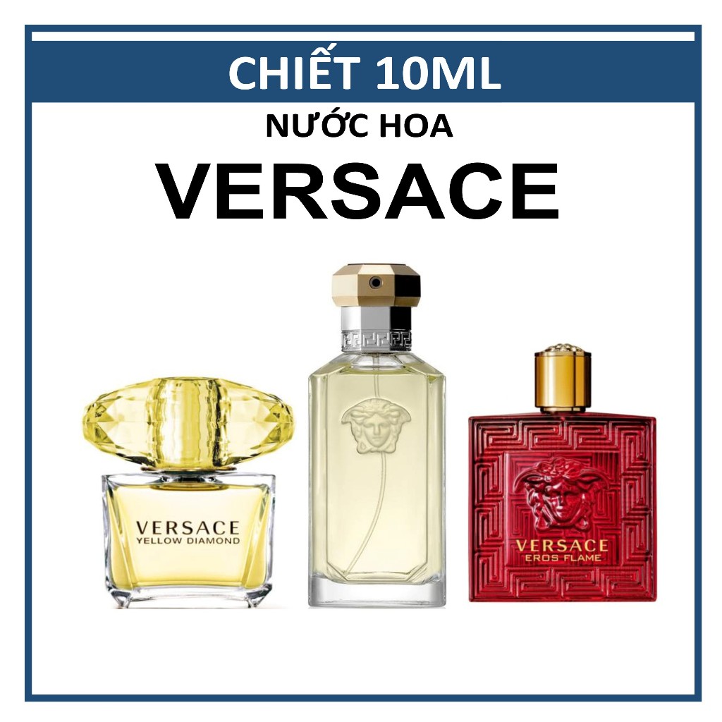 C hiết 10ml - Nước Hoa Versace Eros Flame Yellow Diamond The Dreamer Eau de Parfum Toilette
