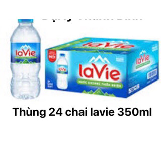 [ hỏa tốc] thùng 24 chai nước suối Lavie 350ml
