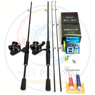 Bộ Combo Cần Câu Lure Shimano Ceres Máy Đứng Deukio FS + Tặng kèm nhiều quà tặng
