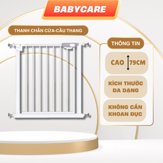 [ HỎA TỐC HCM] Thanh chắn cầu thang, thanh chắn cửa, chắn hành lang, không khoan tường - bảo vệ an toàn cho bé yêu