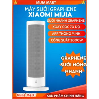 Máy sưởi graphene thông minh Xiaomi Mijia. Công suất 2000W , điều khiển App thông minh.