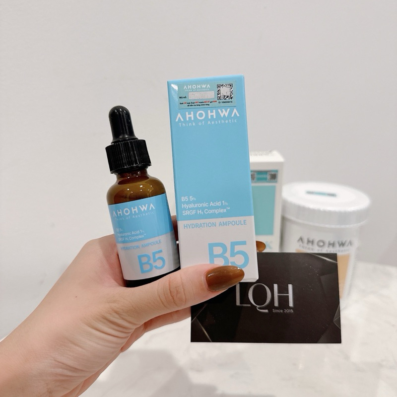 Tinh chất dưỡng ẩm phục hồi Ahohwa B5 Hydration Ampoule 30ml
