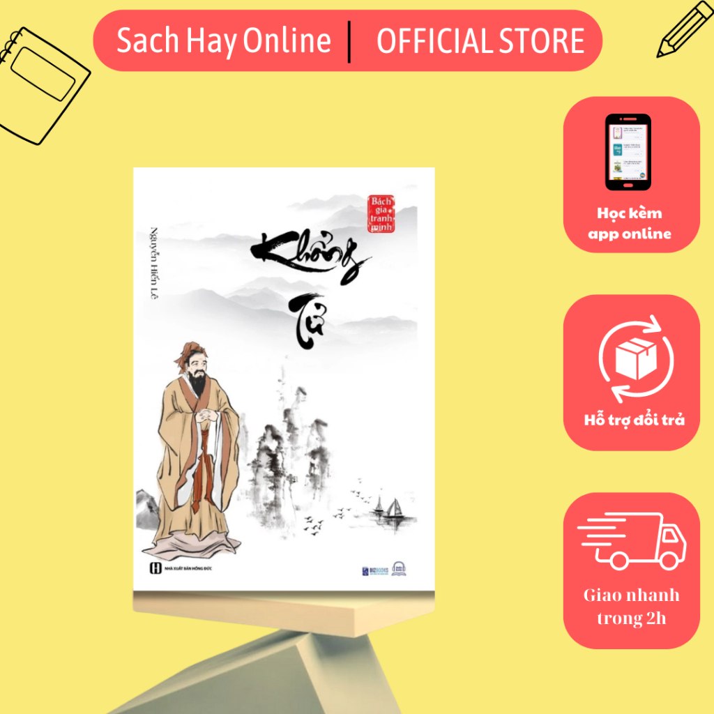 Sách - Khổng Tử ( Tuyển Tập Bách Gia Tranh Minh)