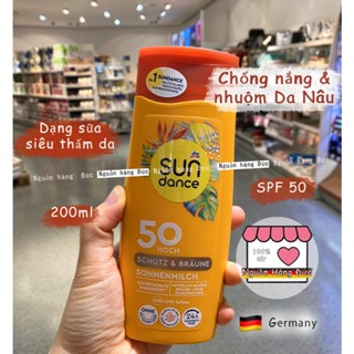 Kem chống nắng kiêm nhuộm da nâu đẹp tự nhiên Sundance nội địa Đức chỉ số cao SPF 50