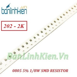 Trở 0805 5% 1K-10k