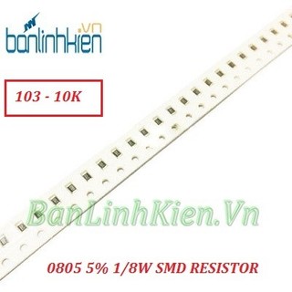Trở 0805 5% 1K-10k