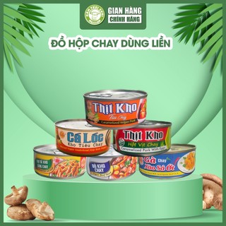 Đồ Hộp Dùng Liền Thuần Chay 140g/150g/160g Âu Lạc
