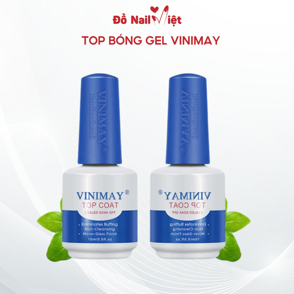Top bóng Vinimay - Top coat phủ bóng chuyên dụng cho dân làm móng nail-ĐỒ NAIL VIỆT
