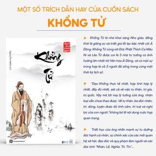Sách - Khổng Tử - Nguyễn Hiến Lê - Triết Lý Nhân Sinh Quan, Triết Học Sâu Sắc - Bizbooks
