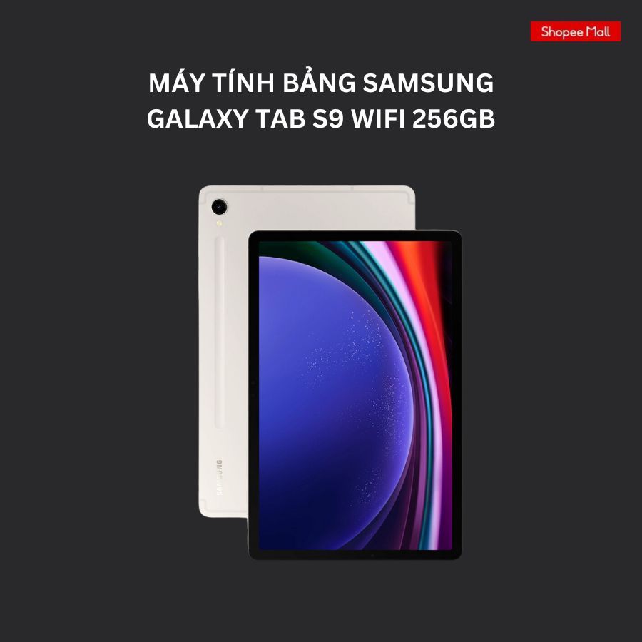 Máy tính bảng Samsung Galaxy Tab S9 Wifi 256GB - Hàng Chính Hãng Mới 100% Nguyên seal 