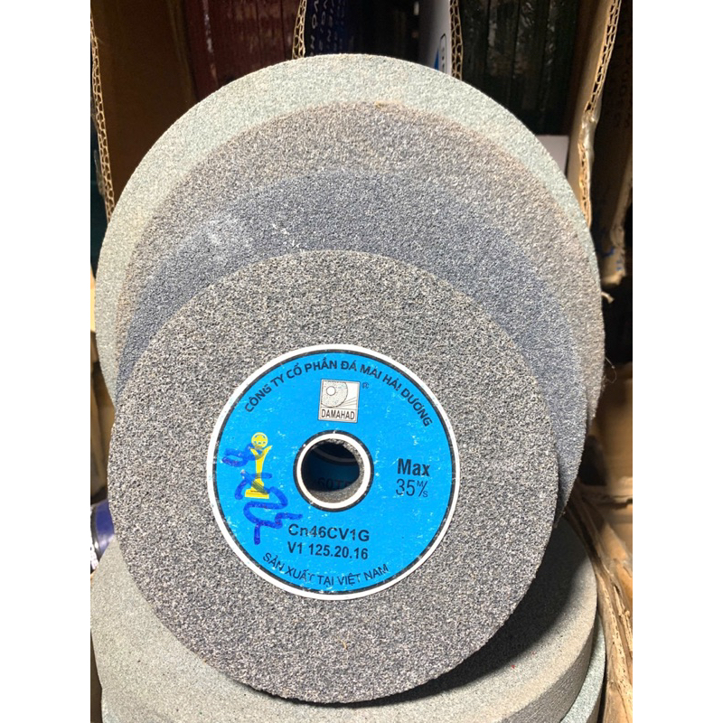 (Hàng Sẵn)Đá Mài Hợp Kim Mài Dao Tròn - Đá Mài Hải Dương Mịn Và Thô 125mm,175mm, 150mm, 200mm