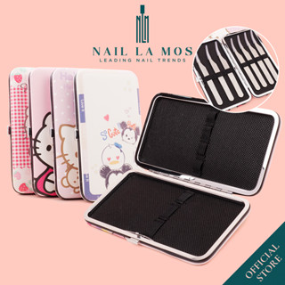 Ví đựng nhíp nối mi bằng da, bảo vệ nhíp an toàn, chống va đập