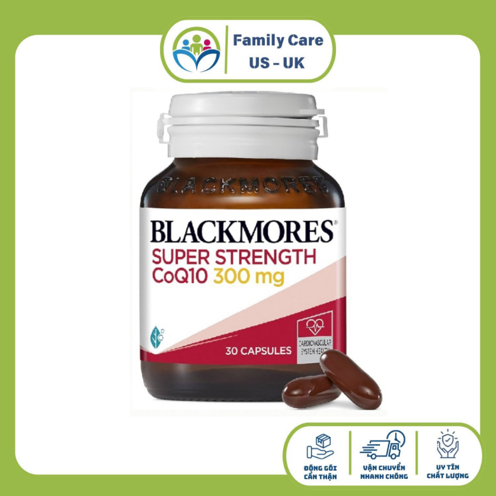 Viên uống bổ tim Q10 BLACKMORES hàm lượng 300mg 30 viên