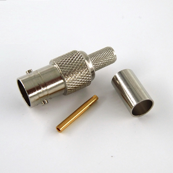 Đầu BNC Female Hàn Cáp LMR240 RG59 BNC-C-K4