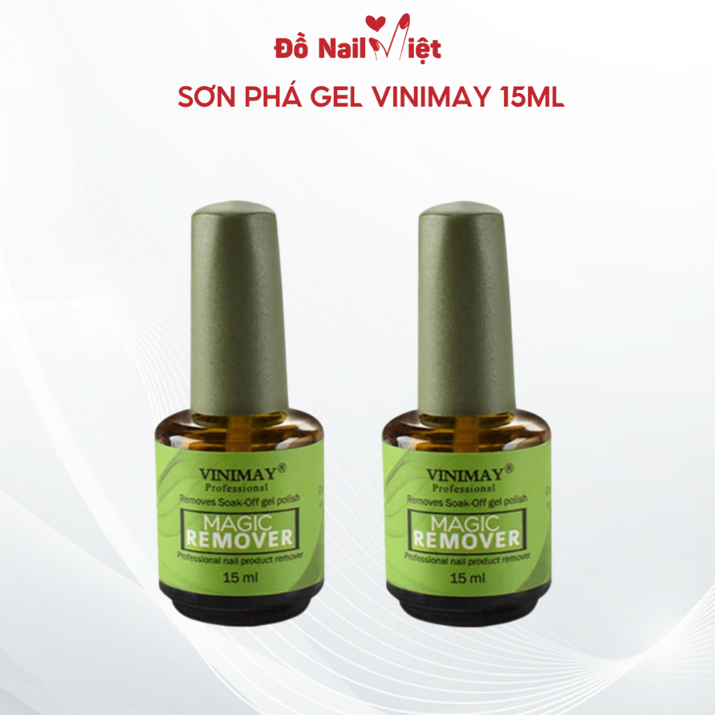 Nước phá gel Vinimay chuyên dụng cho dân làm móng (15ml)-ĐỒ NAIL VIỆT