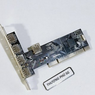 Card PCI USB 2.0 / Card Có 5 cổng USB 2.0 (Thiết bị tự nhận)